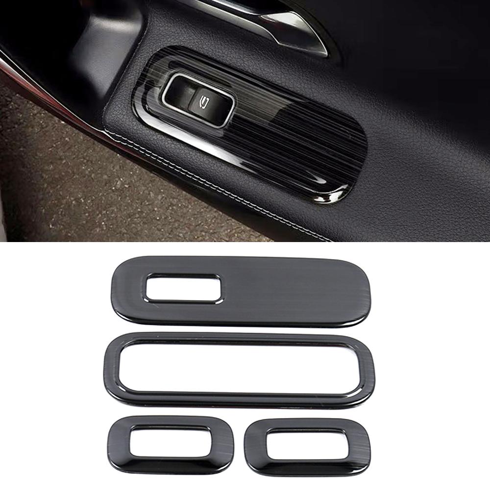 Für Mercedes Benz A-Klasse W177 V177 A180 A200 A250 Autozubehör Mittelkonsole Teilrahmen Refit Trim Edelstahlaufkleber
