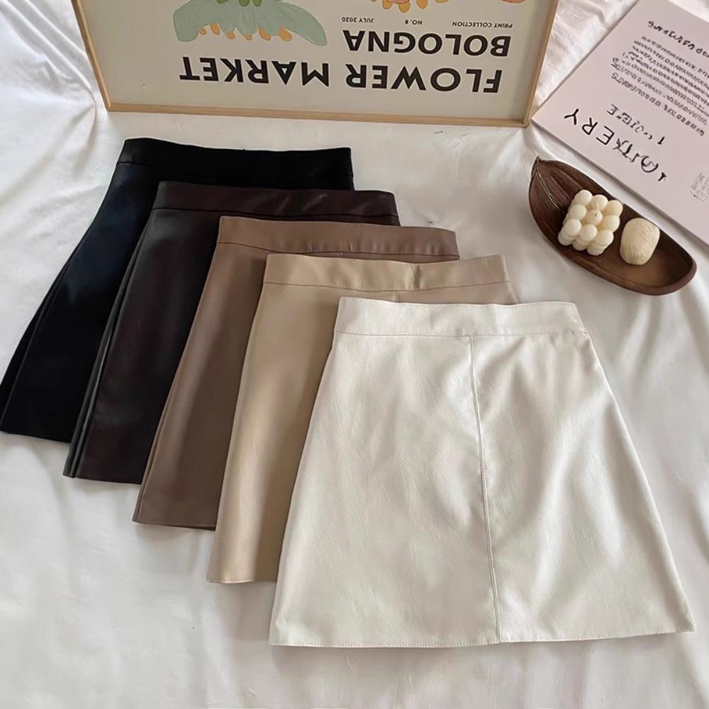 

Women s Black Petite Bodycon Leather Skirt - Autumn Collection 2XL