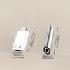 USB C To Lightning Audio & 3.5mm Headphone Jack Adapter 2-Pack Kit for iPhone, Android, Tablet, Laptop