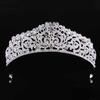 Zinc Zinc Alloy Princess Crown Baroque Crown Hair Accessory Luxury Rhinestone Tiara  Wedding