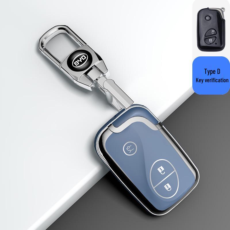 Compatible Key Cover for BYD Han EV, Tang DM/MAX, Song Pro, Qin PLUS, Yuan Models - Women’s Shell Buckle Bag