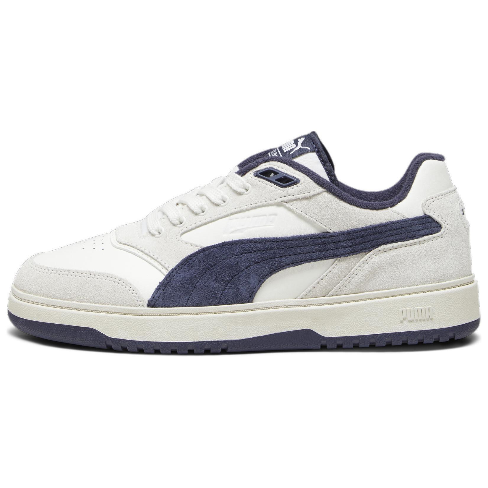 PUMA Doublecourt PRM Warm White New Navy Men s 393283-03 EU 35.5