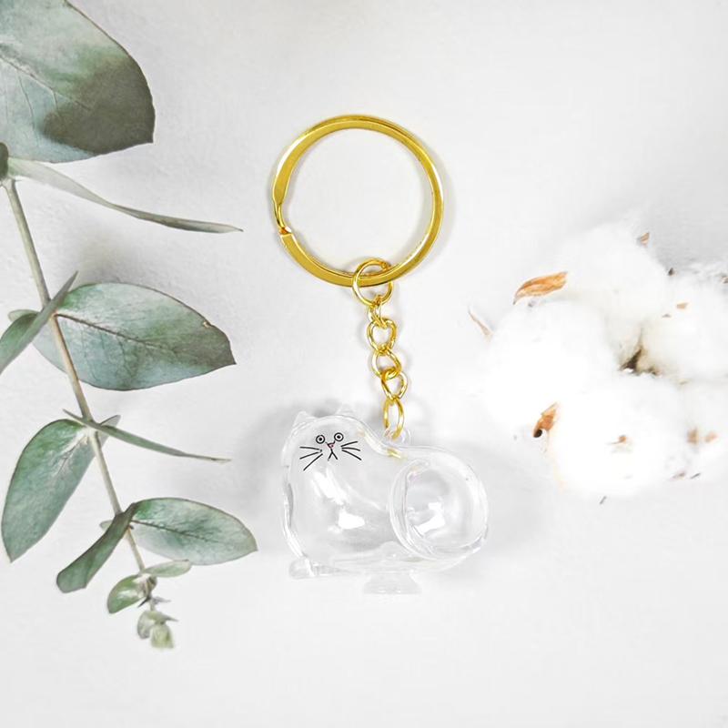 

Милая Кошка Шкатулка для Хранения Шерсти Брелок Подвеска Шарм Капсула для Хранения Шерсти Животных Брелок Сувениры для Питомцев Подвеска на Рюкзак Декор A13