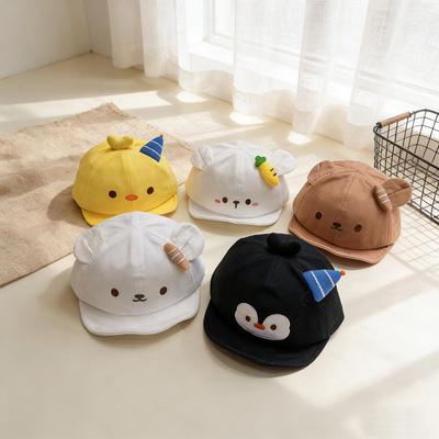 Niedliche Cartoon Baby Baseballkappe Weicher Schirm Kleinkind Entenschnabel Mützen Für Baby Junge Mädchen Frühling Sommer Outdoor Sonnenschutzmütze