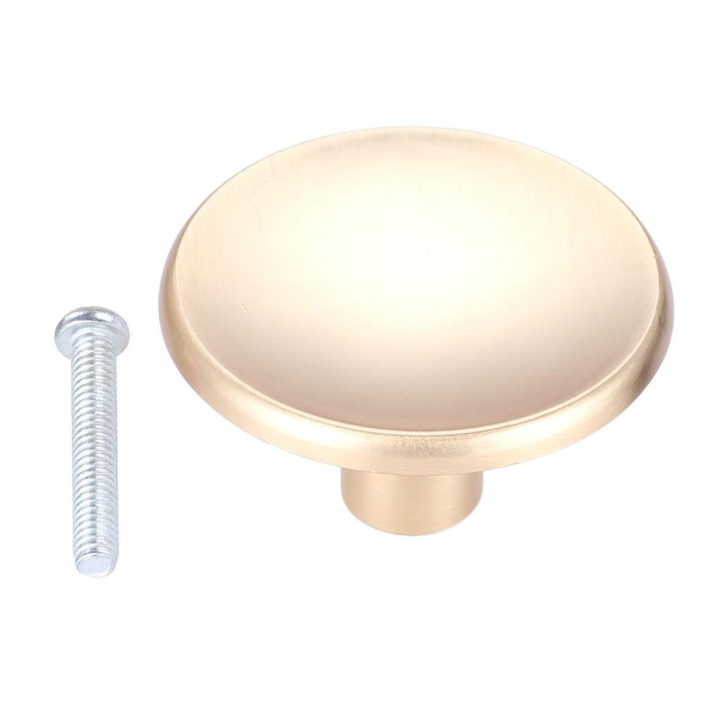 1pc 37mm Round Cabinet Handles and Knob with Screw Metal Furniture Handles Drawer Cupboard Pull Kitchen Door Handles Home Decor