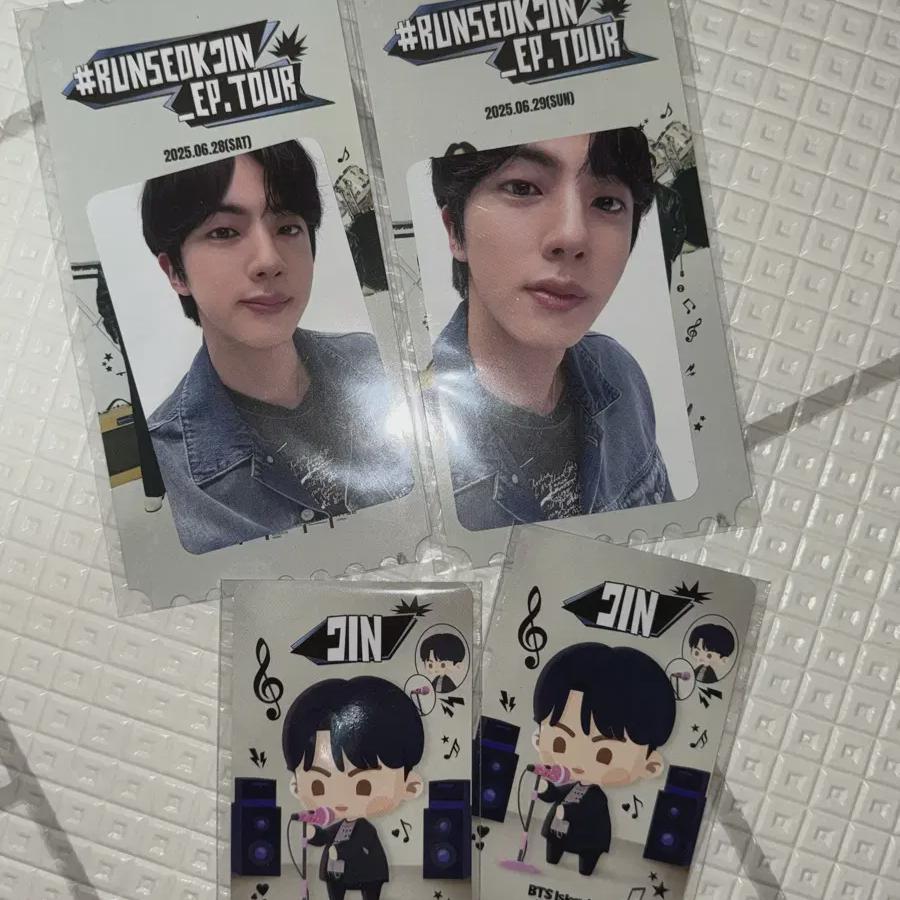 

BTS Bulletproof Run, Первый видеокон Сокджина, Фотокарточка Amison, Совершенно новый