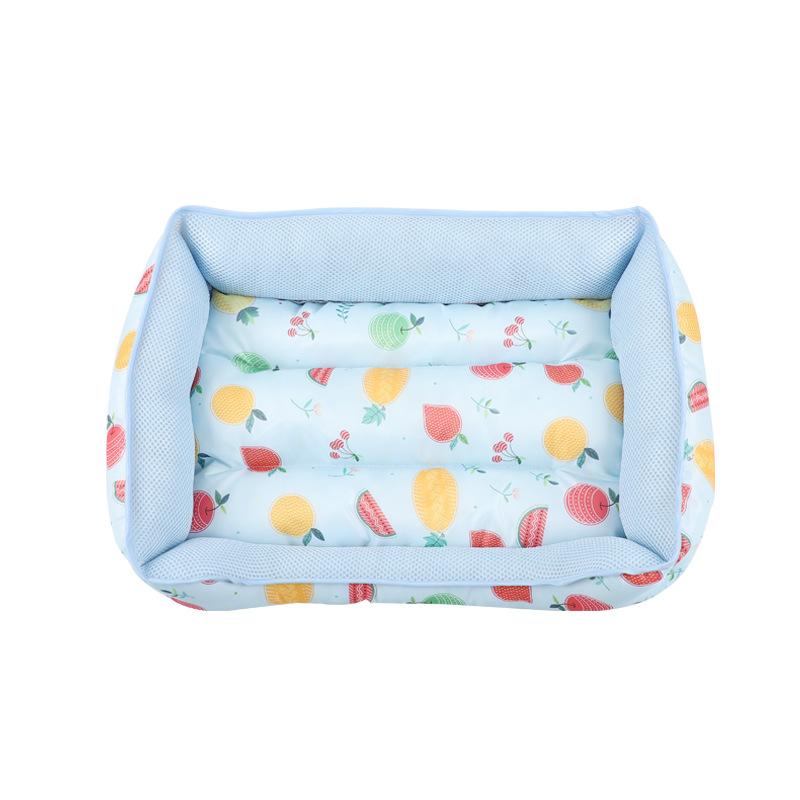 Vară Nou Cuib pentru Animale de Companie Sandwich Căsuță pentru Câini Cuib pentru Pisici Pad Răcoritor Pad Răcoritor Desene Animate Mătase de Gheață Pad Răcoritor Articole pentru Animale de Companie