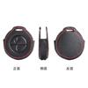 Leather Car Key Case Cover For Mitsubishi Colt Warior Carisma Spacestar Remote Fob Shell Cover 2 Buttons Key Bag Keychain