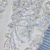 1pair Stylish Embroidered Sequins Patches Elegant Embellishments Patches for Fashion Projects and Event