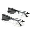 Business Multifocal Photochromic Reading Glasses Dual-Use For Both Near And Far Men Eyewear Anti Blue Light Presbyopia Glasses