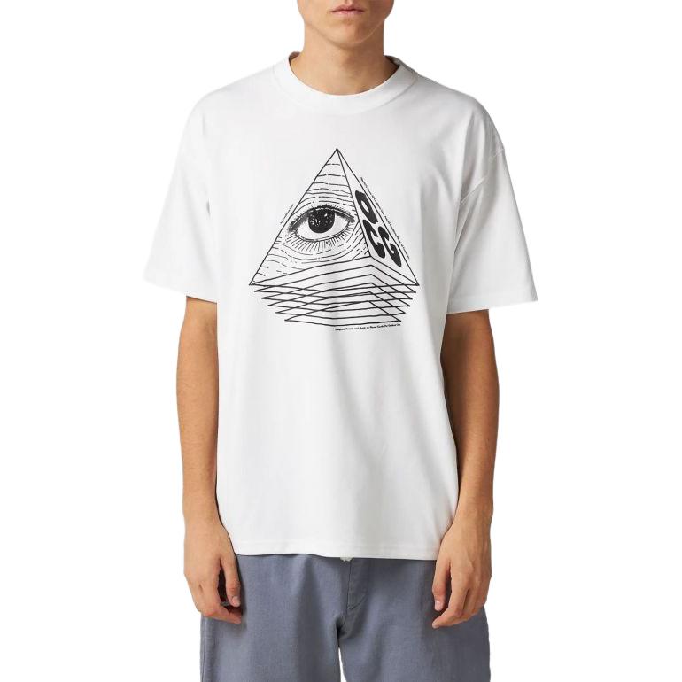 Nike ACG Changing Eye Logo Graphic Print T-Shirt Men Tops White FJ1127-121