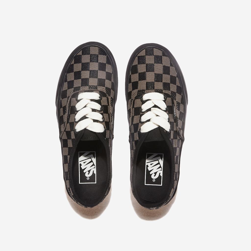 Vans Authentisch - Besticktes Schachbrettmuster Schwarz, VN0009PVCJK, 1020106539, Beliebte koreanische Schuhe