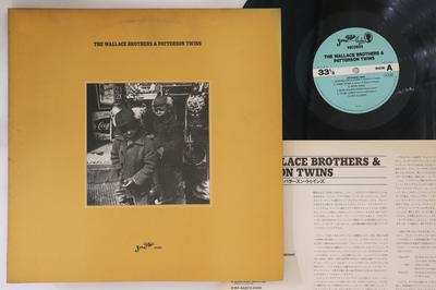 Disco LP WALLACE BROTHERS, PATTERSON TWINS - Wallace Brothers & Patterson Twins PLP713PROMO P-VINE 1980 Japão Soul/Funk Usado