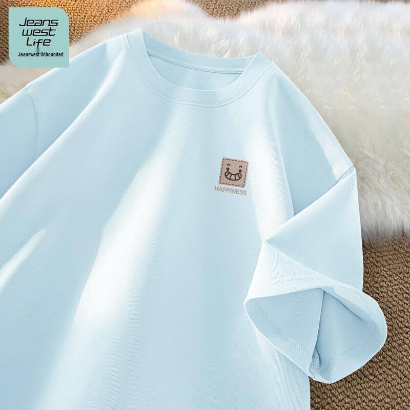 JEANSWEST LIFE Men s Printed Pure Cotton Short Sleeve T-Shirt 3XL