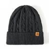 Knitted Hat for Autumn and Winter, Women's Cold Proof and Warm Ear Protection, Solid Color Outdoor Warm Ear Protection Hat