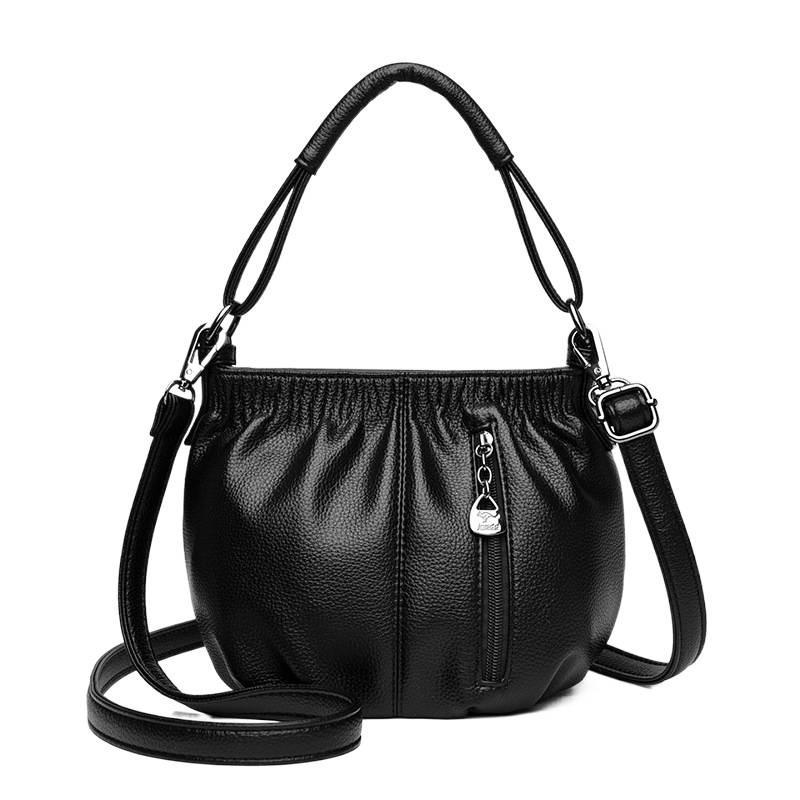 Small Bag Fashionable Texture Simple New Trendy Messenger Bag Shoulder Bag Casual Bag Armpit Bag