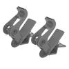 2PCS Table Clamp Tape Dispenser Non Slip Adhesive Tape Dispenser Holder with 360 Degree Rotating Cutter for Home School Workshop Warehouse