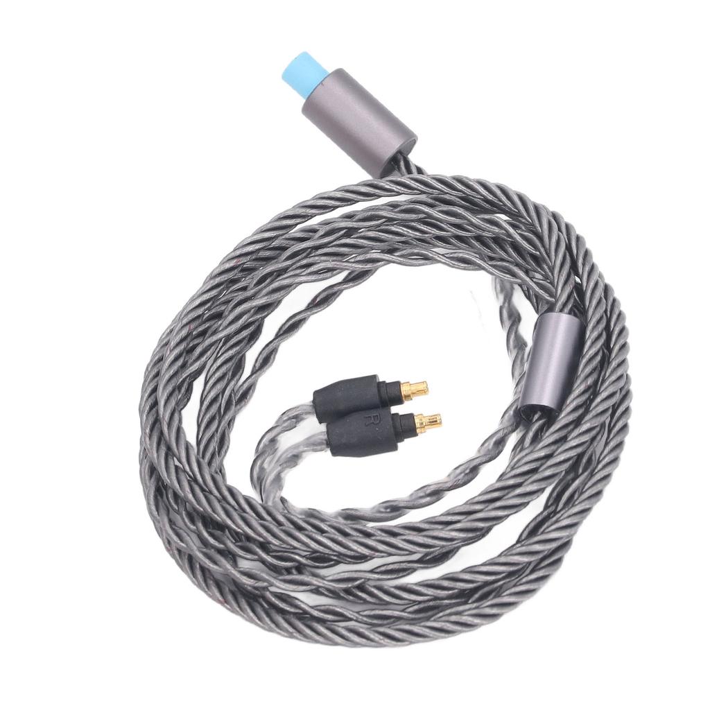 Replacement Sound Upgrade Cable 4 Core Silver Plated Copper with 3.5mm 2.5mm 4.4mm Plug for