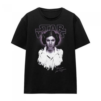 Womens/Ladies Princess Leia Portrait T-Shirt