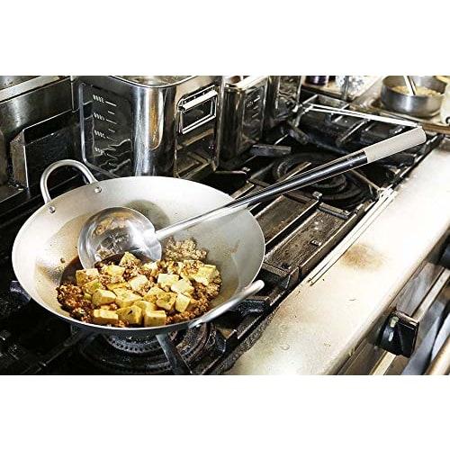 EBM Stainless Steel Chinese Ladle (130) Large