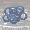 10Pcs Professional Aluminum Alloy Engine Oil Drain Plug Washers Gaskets 9043012031 for Toyota