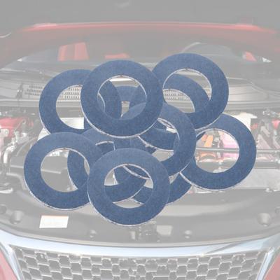 10Pcs Professional Aluminum Alloy Engine Oil Drain Plug Washers Gaskets 9043012031 for Toyota