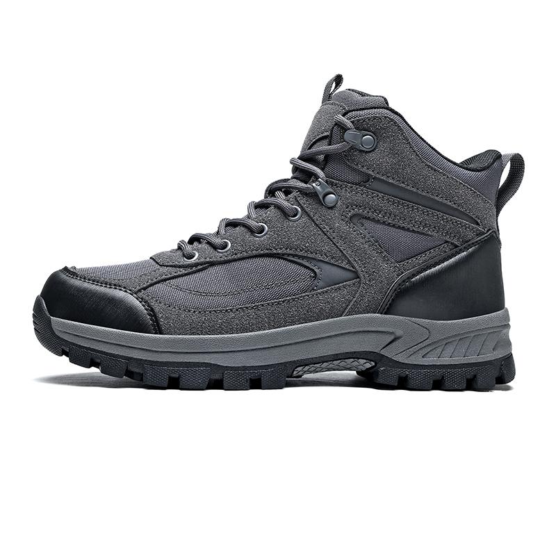 Men's Hiking Shoes Outdoor Adventure Hiking Shoes High-top Hiking Shoes Winter Shoes Wear-resistant Snow Boots
