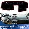 For Geely Emgrand EC7 2009-2016 Car Dashboard Cover Protective Pad Dash Board Sunshade Carpet Anti-UV Dashmat 2011 2012 2013