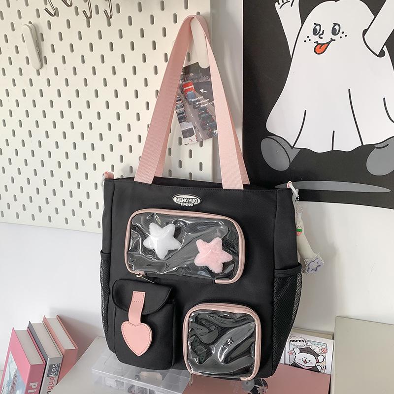 Children's Schoolbags Elementary School Girls Junior High School College Students Two Piece Set Large Capacity Backpacks