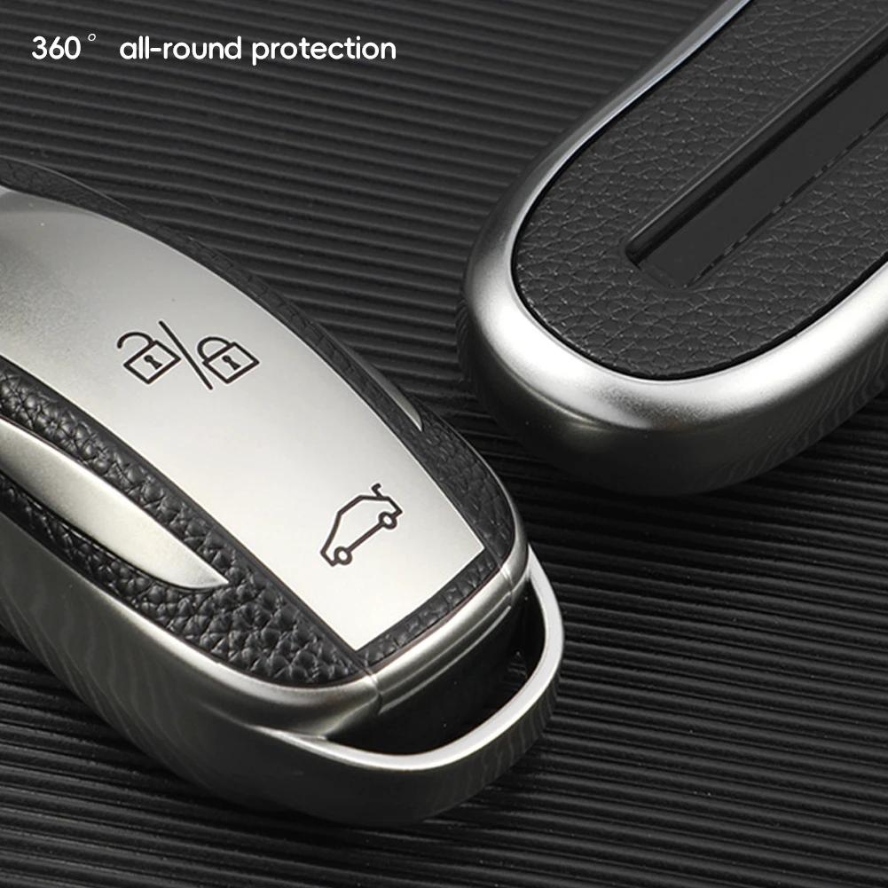 TPU Auto-Smart-Key-Abdeckung, Schlüsselanhänger, für Tesla Modell 3, Modell Y, Modell X, Modell S, Schlüsselschale, Taschenhalter, Schutzzubehör