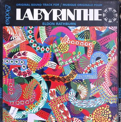 LP Record ELDON RATHBURN - Labyrinthe LAB650S Labyrinthe 1967 Canada Soundtracks & Musicals Used