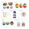 Acrylic Paint Marker Pens 28 Vibrant Colors Acrylic Painter Set 0.7mm Pen Tip Bright Color Quick Dry Non Water Based Paint Pens for Rock Stone Metal