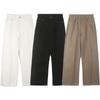 LKTM Men's Versatile Wide-Leg Solid Color Jeans - High-End, Relaxed Fit Casual Pants