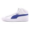 Puma Smash Synthetic Leather Mid-Top Sneakers Unisex Sneakers White Blue 366924-01
