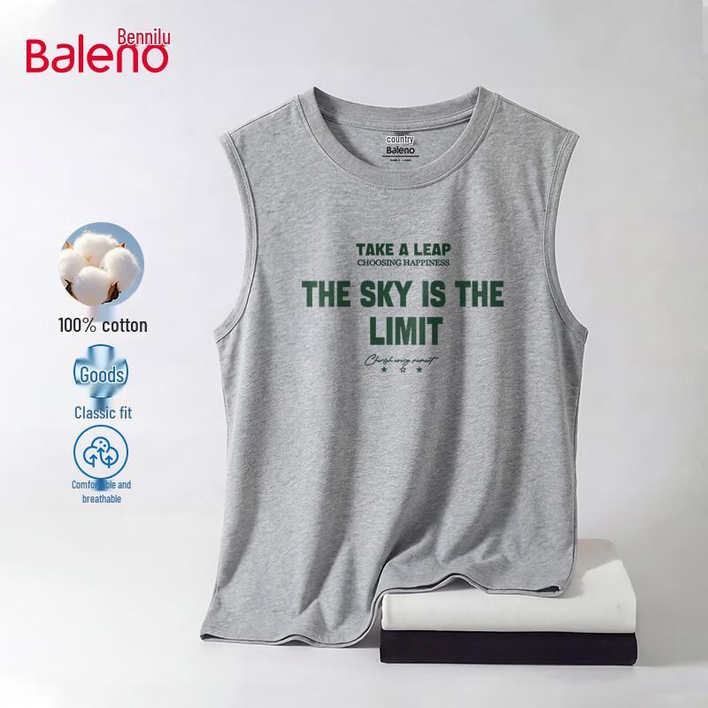 Baleno Men s Cotton Sleeveless T-Shirt 4XL