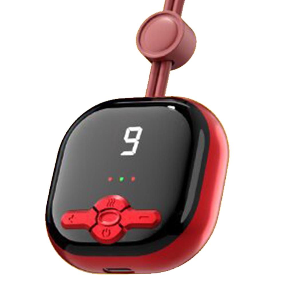 Pendant Intelligent Neck Massager Electric Pulse Neck Massager 19 Levels 6 Modes Portable Hanging Cervical Spine