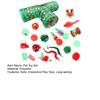 1 Set Christmas Cat Toys Cats Tunnel Rattle Ball Plush Mice Foldable 3-Way Tube Toy Interactive Play And Chew Toys for Cats And Kittens Holiday Gifts