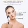 Derma Roller 0.75mm, 540 Titanium Microneedle Roller For Face Facial Wrinkles Hair Loss Stretch Marks Hair Less