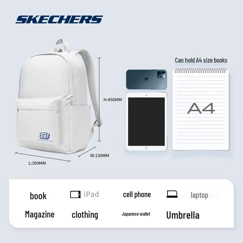 Skechers L122U183 Unisex Large Capacity Backpack