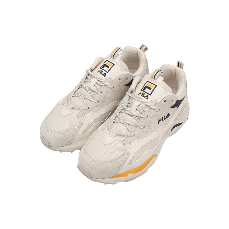 New FILA Tracer Series Classic Sport Shoes Beige Women's 1RM01153_444
