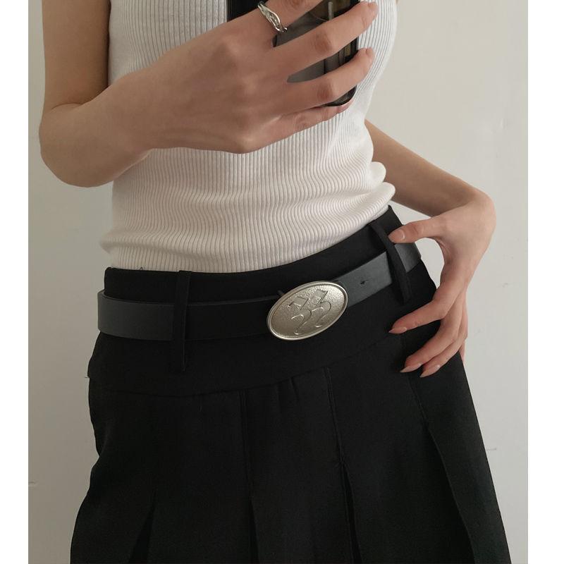 Trendy Material Pu Womens Belt Featuring Eyecatching Star Patterns Ideal For Summer And Wear Everyday