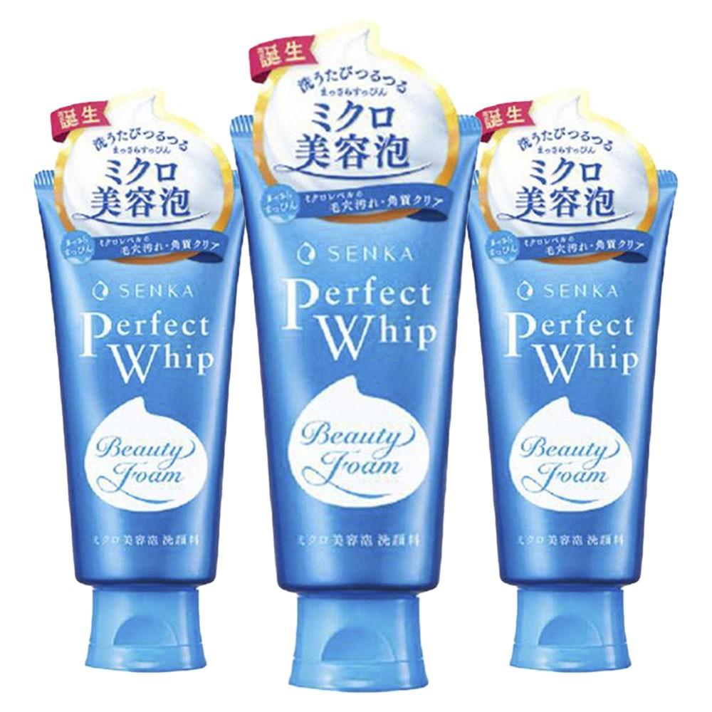 

Senka Perfect Whip Facial Wash, 120g, 3 units
