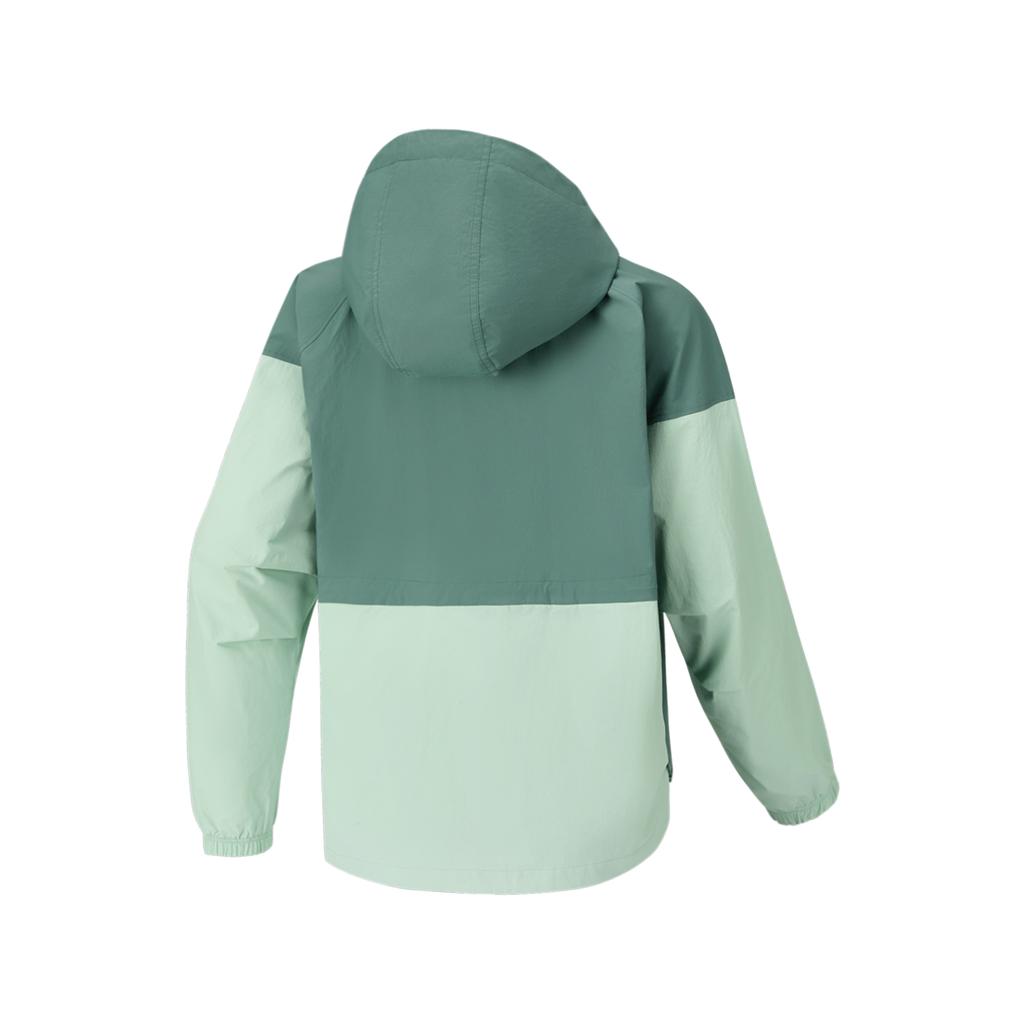 Skechers Simple Comfortable Loose Windproof Zipper Hooded Jacket Women Jackets P226W129-06EM