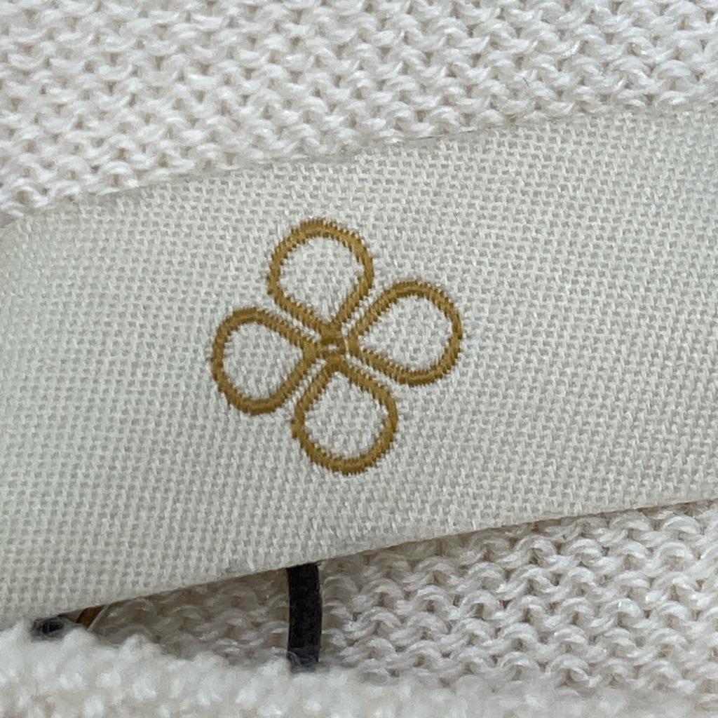 TOYOBOSHI AZUMI 13IT-MS0002 MAYUCA 100% Silk Knit Top Tops 2 IvoryUsed