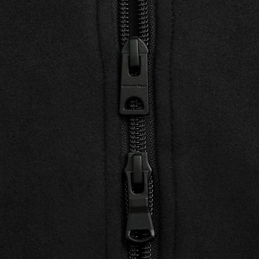 Onitsuka Tiger Solid Color Zip Long Sleeve Stand Collar Jacket Unisex jackets Black 2183B527001