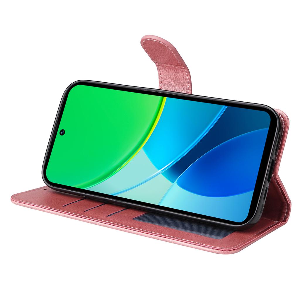 For vivo Y29 5G/Y19s 4G Case Wallet PU Leather Folio Flip Phone Cover