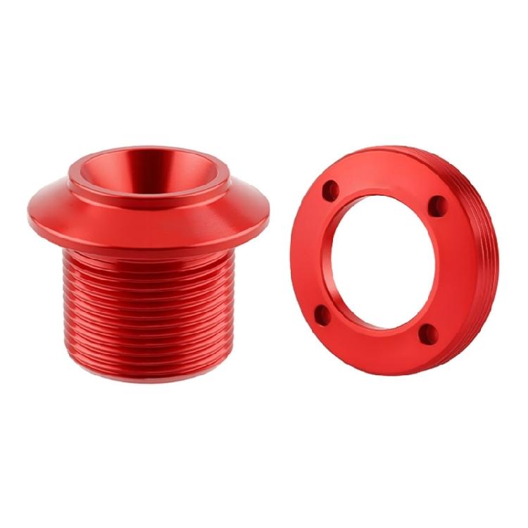 Aluminum Alloys Bicycles Crank Cap Tool Professional Bike Crank Side Cover Wrenches for Smooth And Secure Adjustments
