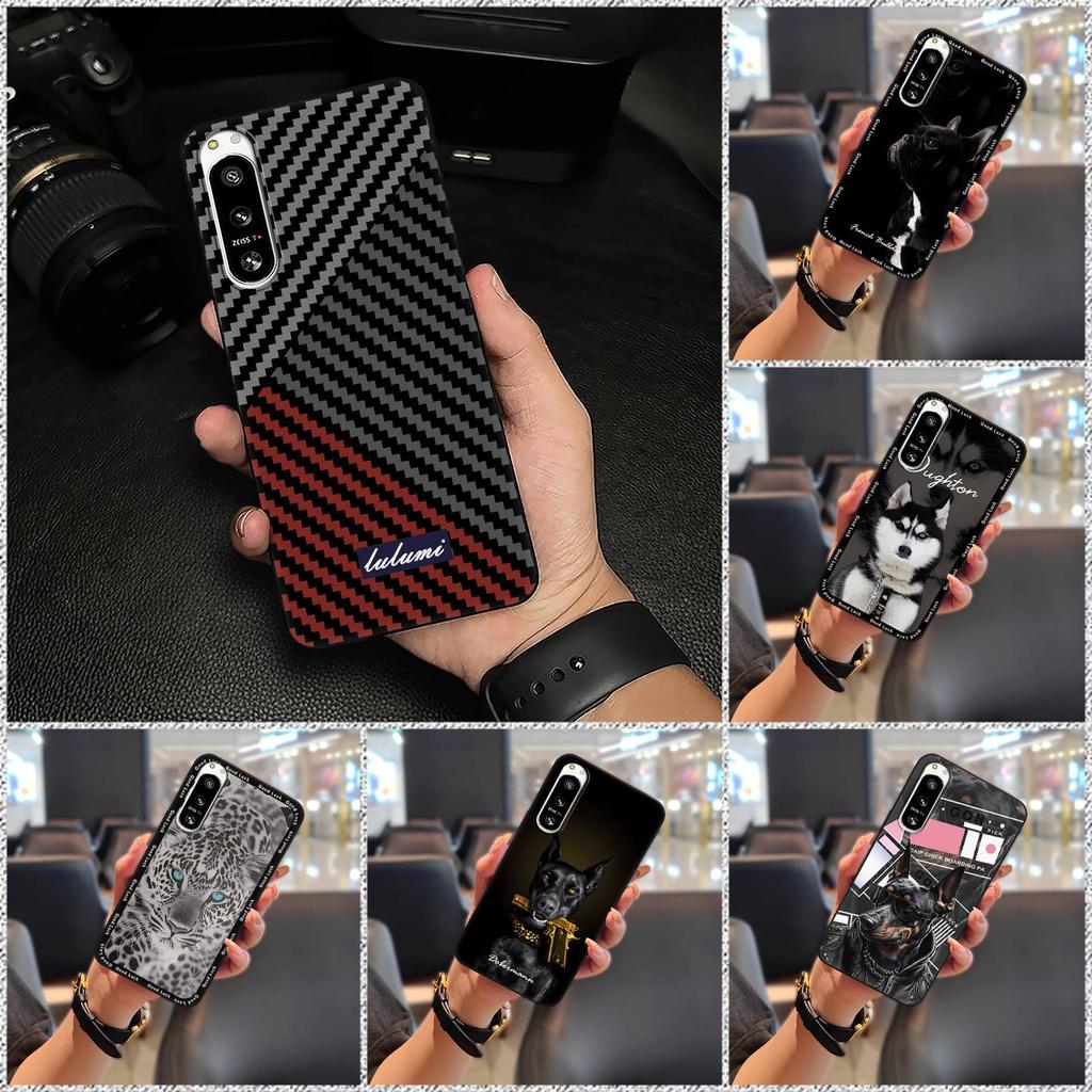 Back Cover Graffiti Phone Case For Sony Xperia5 IV Soft case Durable TPU Anti-knock Phone Pouch Fashion Design Full wrap