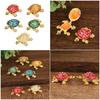 Handcraft Metal Turtles Jewelry Organizers Storage Solution Secure Lock for Jewelry Protective Display