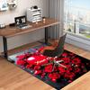 1PC Custom Name Love Romance Theme Floor Mat Ideal for Living Room, Game Rooms, Office, Bedroom,Floor Mat Playful Design